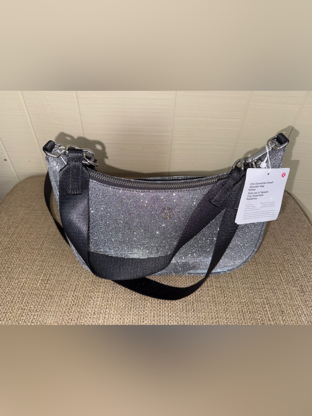 Lululemon City Essentials Small Shoulder Bag - Glitter